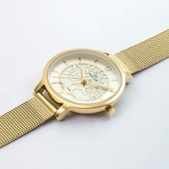 Girl Only GO Damenuhr Analog Quarzuhr mit Edelstahlarmband gold UGO695491