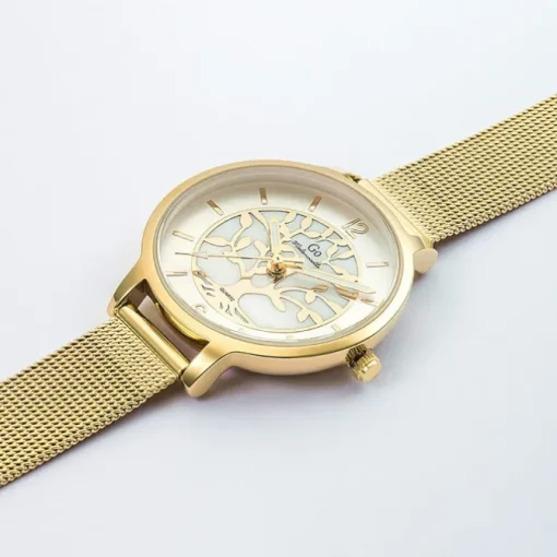 Girl Only GO Damenuhr Analog Quarzuhr mit Edelstahlarmband gold UGO695491