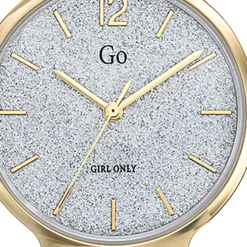 Girl Only GO Damenuhr Analog Quarzuhr mit Edelstahlarmband gold UGO695234