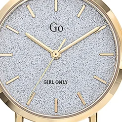 Girl Only GO Damenuhr Analog Quarzuhr mit Edelstahlarmband gold UGO695940