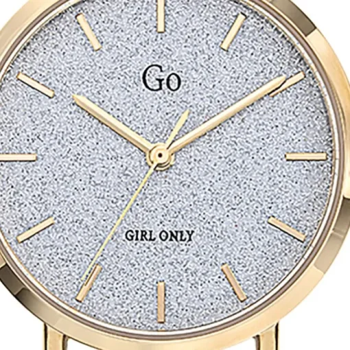 Girl Only GO Damenuhr Analog Quarzuhr mit Edelstahlarmband gold UGO695940