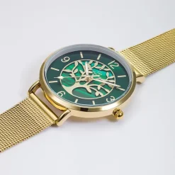 Girl Only GO Damenuhr Analog Quarzuhr mit Edelstahlarmband gold UGO695539