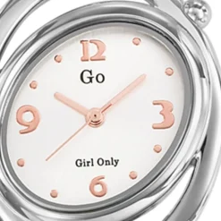 Girl Only GO Damenuhr Analog Quarzuhr mit Edelstahlarmband silber UGO694818