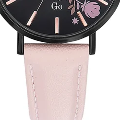 Girl Only GO Damenuhr Analog Quarzuhr mit Lederarmband rosa UGO699009