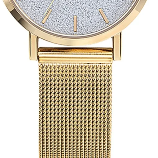 Girl Only GO Damenuhr Analog Quarzuhr mit Edelstahlarmband gold UGO695940