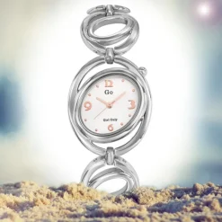 Girl Only GO Damenuhr Analog Quarzuhr mit Edelstahlarmband silber UGO694818