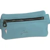 Glüxklee Gürteltasche Bauchtasche softblau Kunstleder Damen Waist Bag OTD5028H