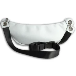 Glüxklee Gürteltasche Bauchtasche hellgrau Kunstleder Damen Belt Bag OTD5029K