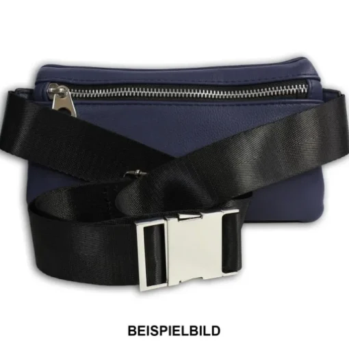 Glüxklee Gürteltasche Bauchtasche softblau Kunstleder Damen Waist Bag OTD5028H