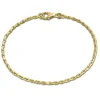 GoldDream Armband Anker diamantiert 333 Gold 18,5cm 8 Karat GDA0028Y