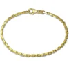 GoldDream Armband Anker diamantiert 333 Gold 18,5cm 8 Karat GDA0228Y