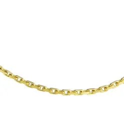 GoldDream Armband Anker diamantiert 333 Gold 18,5cm 8 Karat GDA0028Y