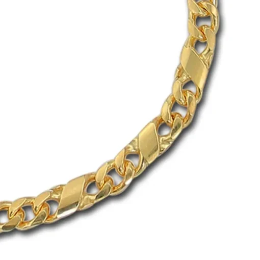 GoldDream Armband Dollar-Kette 333 Gelbgold Damen 19cm GDA0429Y