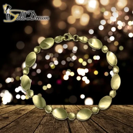 GoldDream Armband Dots Zirkonia 333 Gold 19cm 8 Karat GDA5039Y
