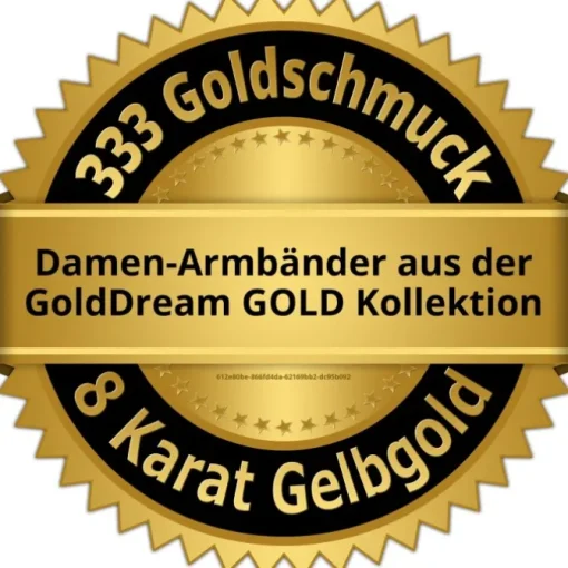 GoldDream Armband Dots Zirkonia 333 Gold 19cm 8 Karat GDA5039Y