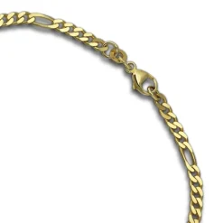 GoldDream Armband Figaro diamantiert 333 Gold 19cm 8 Karat GDA0169Y