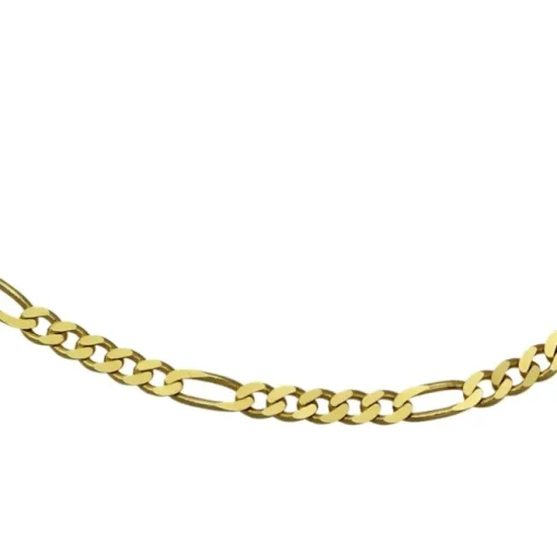 GoldDream Armband Figaro diamantiert 333 Gold 19cm 8 Karat GDA0169Y