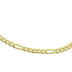 GoldDream Armband Figaro diamantiert 333 Gold 19cm 8 Karat GDA0059Y