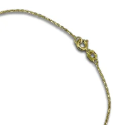 GoldDream Armband Glamour Zirkonia weiß 333 Gold 18,5cm 8 Karat GDA5018T