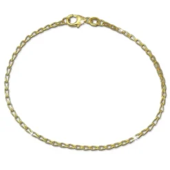 GoldDream Armband Zopf 375 Gelbgold Damen 18cm GDA0508Y