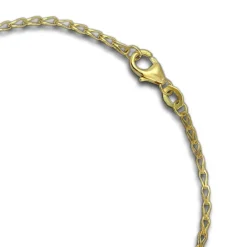 GoldDream Armband Zopf 375 Gelbgold Damen 18cm GDA0508Y