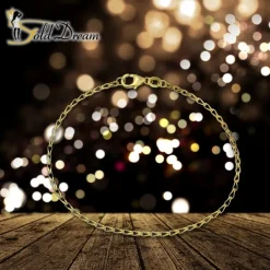 GoldDream Armband Zopf 375 Gelbgold Damen 18cm GDA0508Y