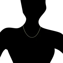 GoldDream Collier Kette Anker rund 333 Gold Damen 45cm 8 Karat GDK00845Y