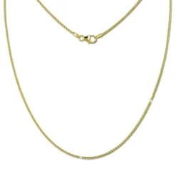 GoldDream Collier Kette Zopf 333 Gold Damen 45cm 8 Karat GDK00645Y