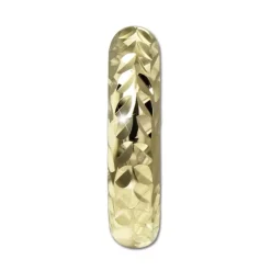 GoldDream Creole Cut 18mm Ohrring 333er Gelbgold Echtschmuck GDO5692Y