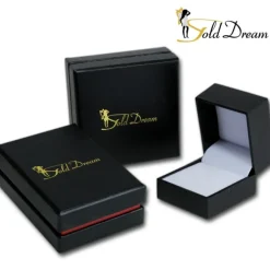 GoldDream Creole Double Line Zirkonia Ohrring 333 Gold Echtschmuck GDO5661Y