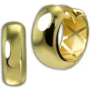 GoldDream Creole Glanz 12mm Ohrring 333er Gelbgold Echtschmuck GDO5672Y