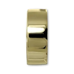 GoldDream Creole Glanz 13mm Ohrring 333er Gelbgold Echtschmuck GDO5668Y