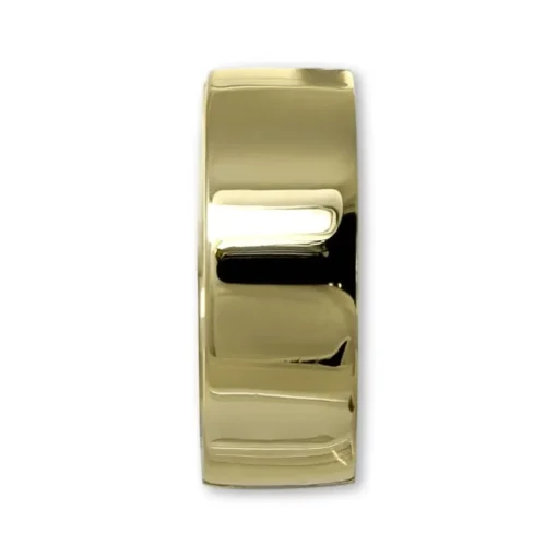 GoldDream Creole Glanz 13mm Ohrring 333er Gelbgold Echtschmuck GDO5668Y