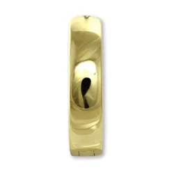 GoldDream Creole Glanz 12mm Ohrring 333er Gelbgold Echtschmuck GDO5669Y