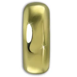 GoldDream Creole Glanz 12mm Ohrring 333er Gelbgold Echtschmuck GDO5672Y