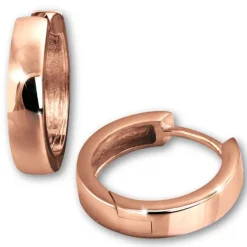 GoldDream Creole Glanz Ohrring 333er Roségold Echtschmuck GDO5051E