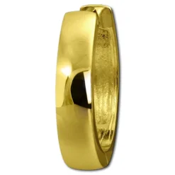 GoldDream Creole Glanz Ohrring 333er Gelbgold Echtschmuck GDO5051Y