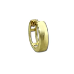 GoldDream Creole Glanz Ohrring 333er Gelbgold Echtschmuck GDO5301Y