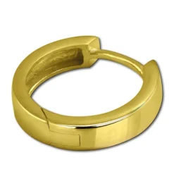 GoldDream Creole Glanz Ohrring 333er Gelbgold Echtschmuck GDO5051Y