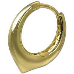 GoldDream Creole Klassik 20mm Ohrring 333er Gelbgold Echtschmuck GDO5682Y