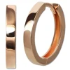 GoldDream Creole massiv Glanz 19mm Ohrring 333er Roségold Echtschmuck GDO5659E