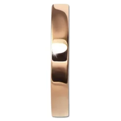 GoldDream Creole massiv Glanz 20mm Ohrring 333er Roségold Echtschmuck GDO5658E