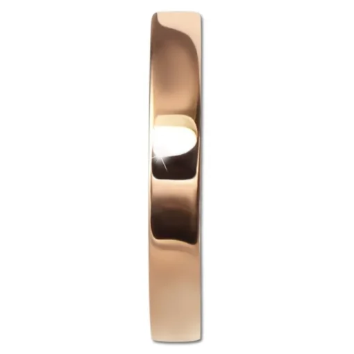 GoldDream Creole massiv Glanz 20mm Ohrring 333er Roségold Echtschmuck GDO5658E
