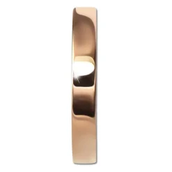 GoldDream Creole massiv Glanz 19mm Ohrring 333er Roségold Echtschmuck GDO5659E