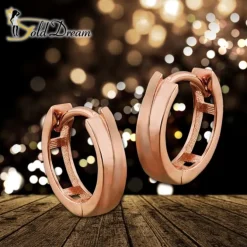 GoldDream Creole Rose 333 Roségold Ohrring Echtschmuck GDO5111E