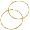GoldDream Creole Simply 55mm Ohrring 333 Gelbgold Echtschmuck GDO0006Y