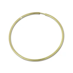 GoldDream Creole Simply 55mm Ohrring 333 Gelbgold Echtschmuck GDO0006Y