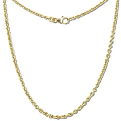 GoldDream Damen Colliers Halskette 50cm Gelbgold 8 Karat GDKB00850Y