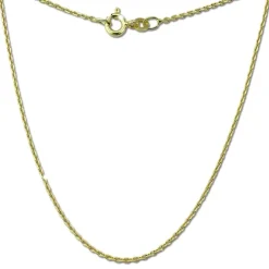 GoldDream Damen Colliers Halskette 38cm Gelbgold 8 Karat GDKB00138Y