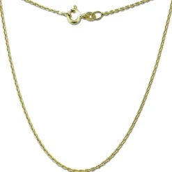 GoldDream Damen Colliers Halskette 45cm Gelbgold 8 Karat GDKB00145Y
